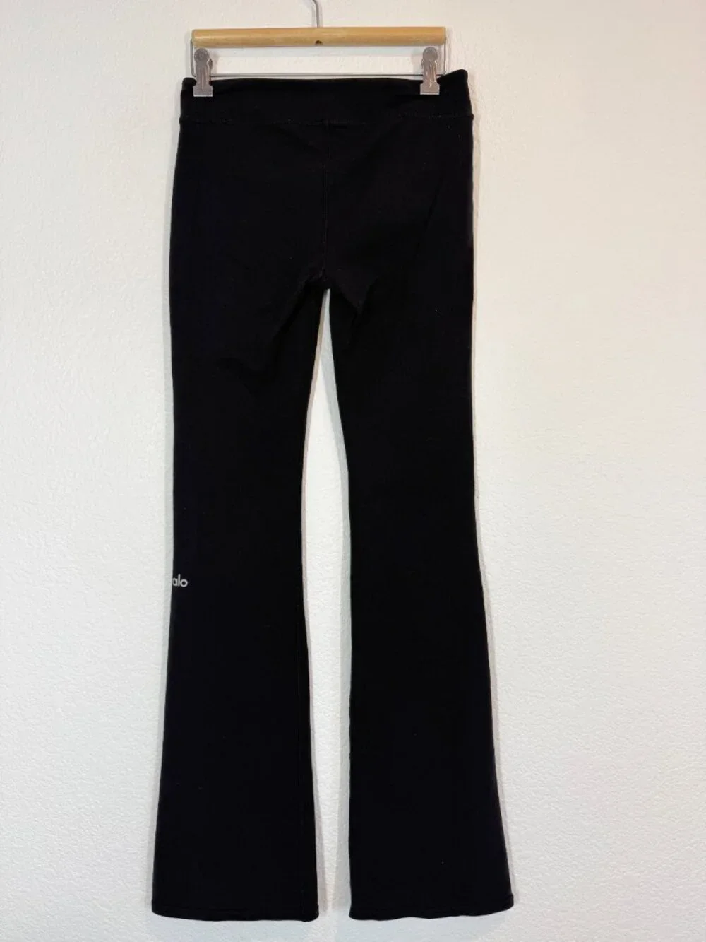 ALO Yoga Black High-Rise Flare Leggings